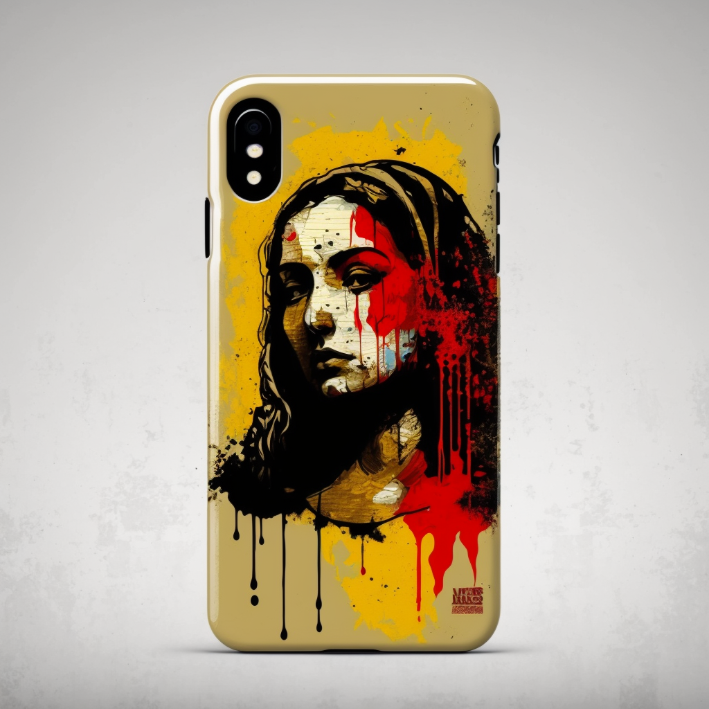 Cell Phone Case designed by Banksy and Leonardo Da Vinci - PlanHub