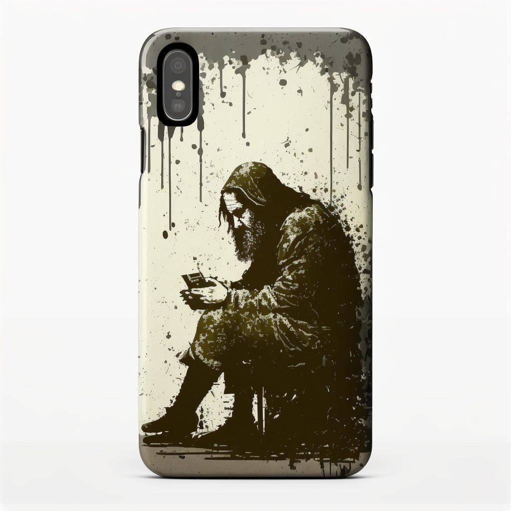 Cell Phone Case designed by Banksy and Leonardo Da Vinci - PlanHub