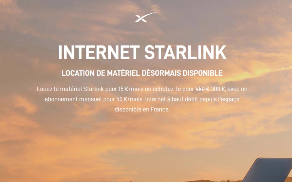 Starlink equipment rental